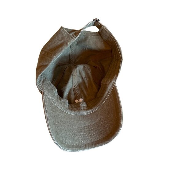 Nissun Cap Heart Design Brown Cotton Adjustable Hat - Picture 4 of 6